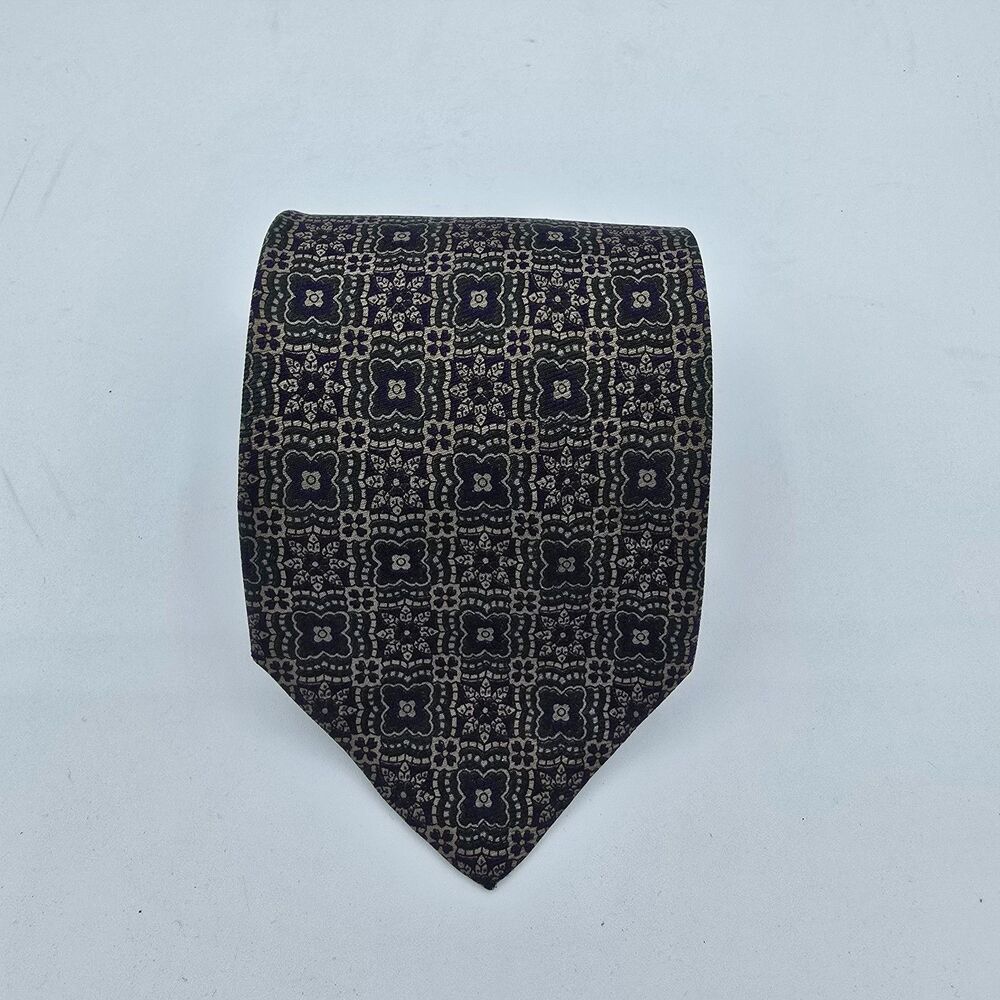 Mens Necktie Xmi Designer Tie 100% Silk Handmade Size 57 By 3.5 Inches Vintage